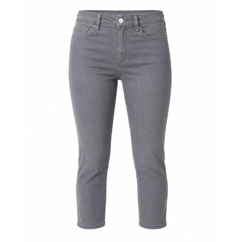 Indigo Six Cropped‎ Skinny Jeans Women 14P Dark Grey NWT